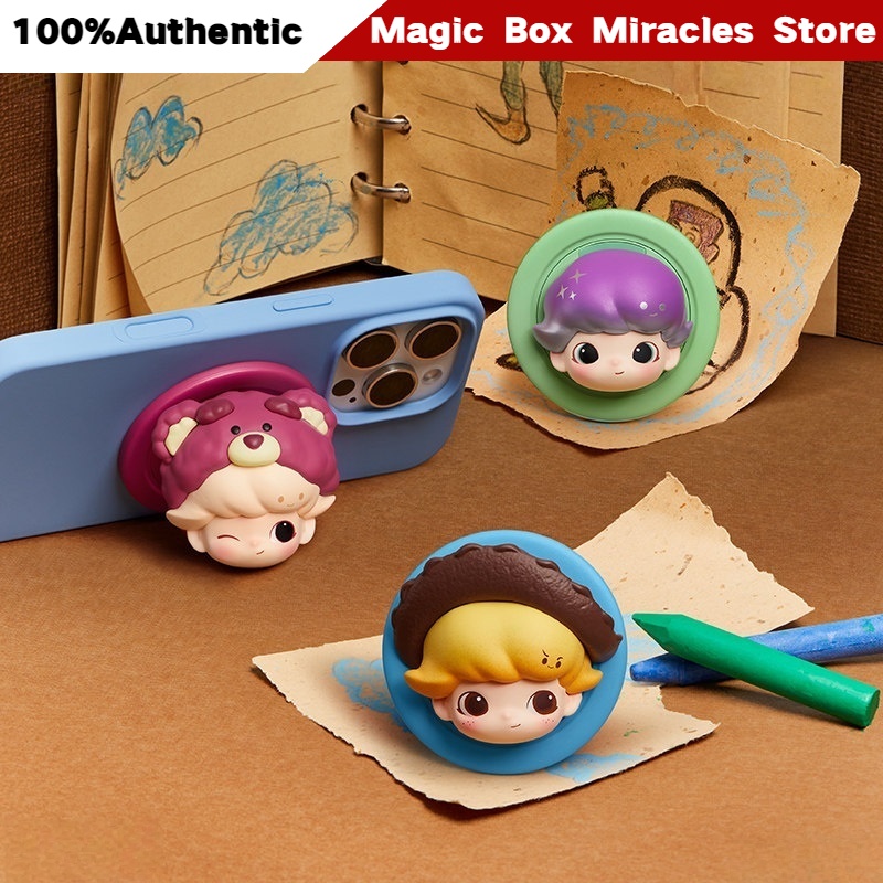 Phone Accessories Popmart - POPMART Dimoo World Pixar Magnetische Telefoonhouder