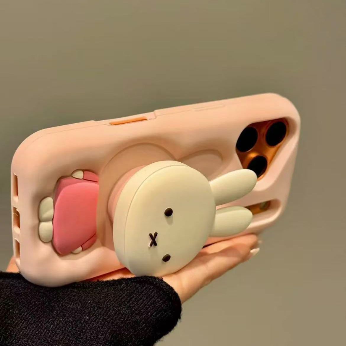 Phone Accessories Box Set - Cartoon 3D Miffy hoesje voor iPhone