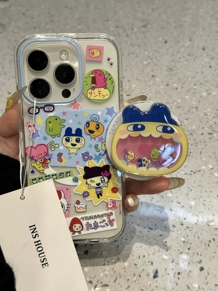 Phone Accessories Box Set - 2026 nieuwe Tamagotchi telefoonhoesje standaard is