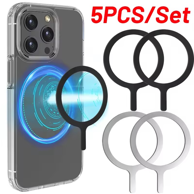 Phone Accessories Holder Car - 5-1 stuks Sticker Ring voor MagSafe