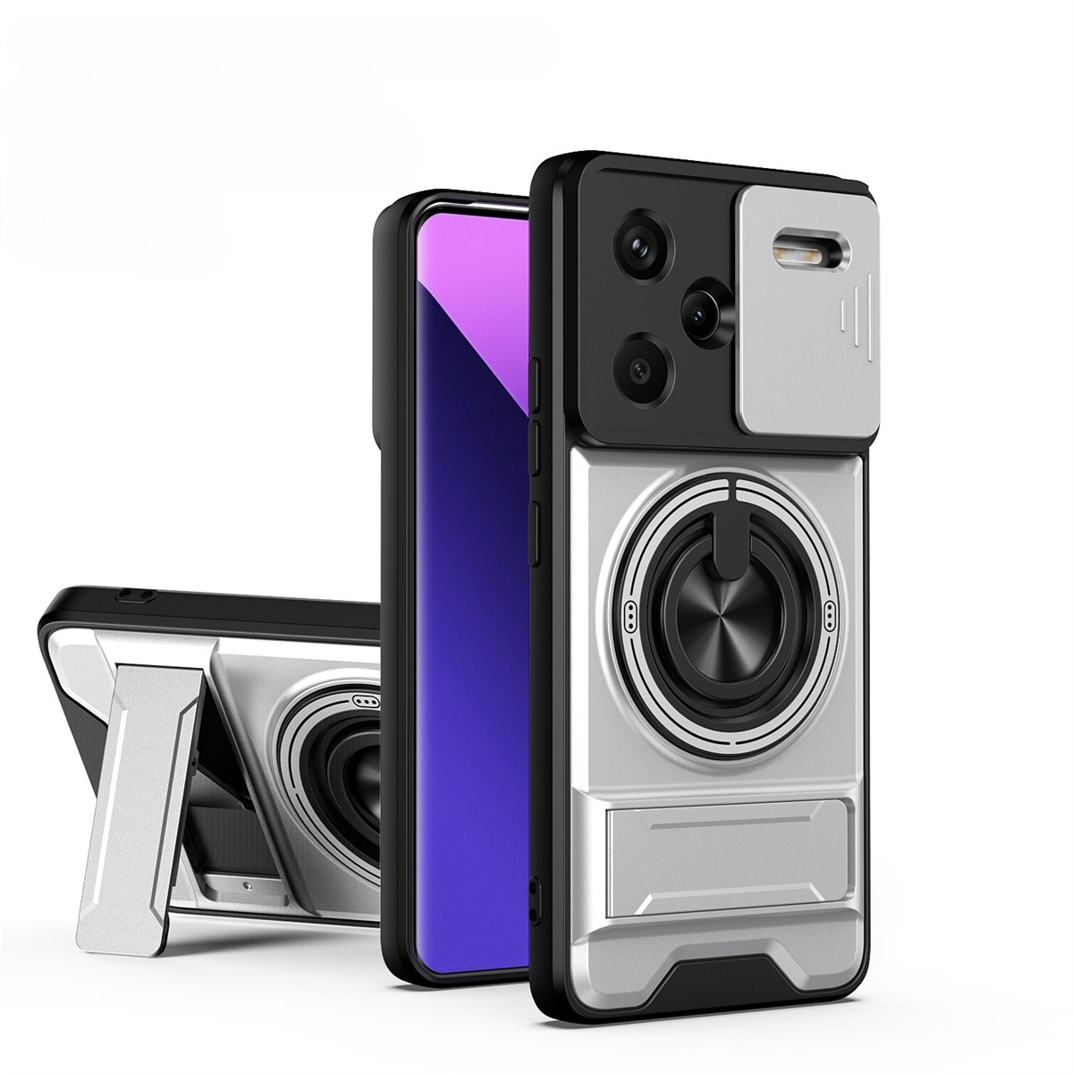 Phone Accessories Holder Car - Lens Slide Camera Telefoon Case voor