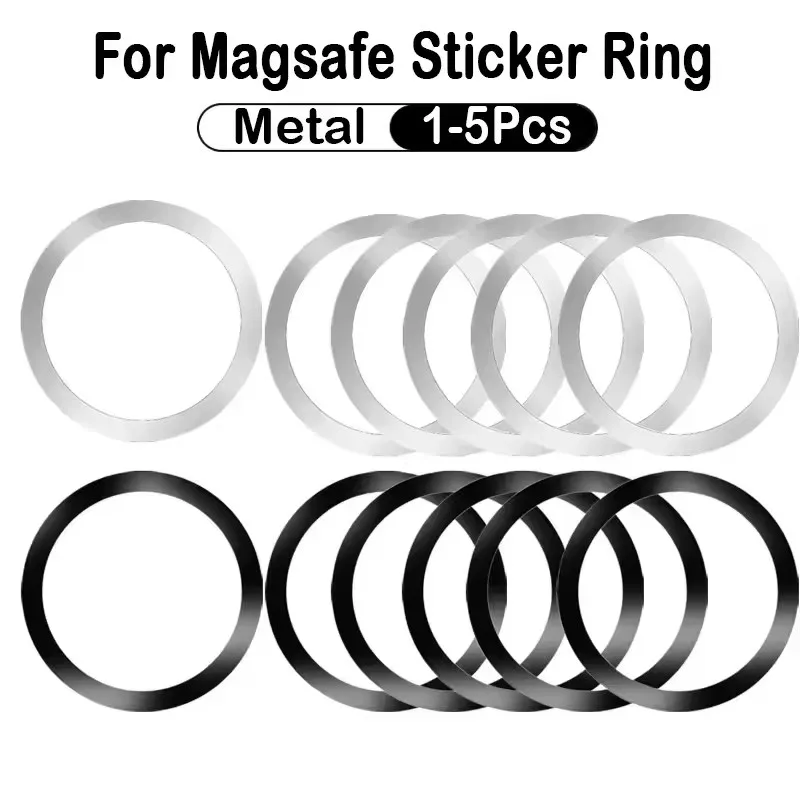 Phone Accessories Holder Car - Universele magnetische metalen plaatring van roestvrij