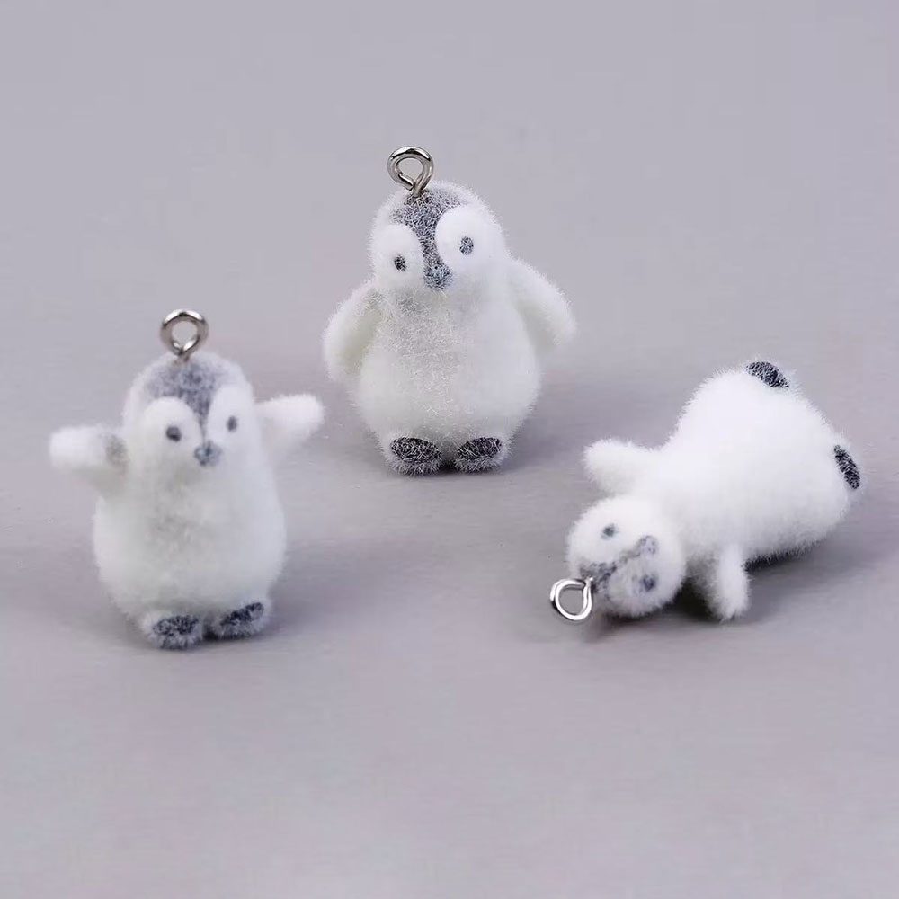 Phone Accessories Jewelry - 5 stks Massaal Kleine Pinguïn Hars