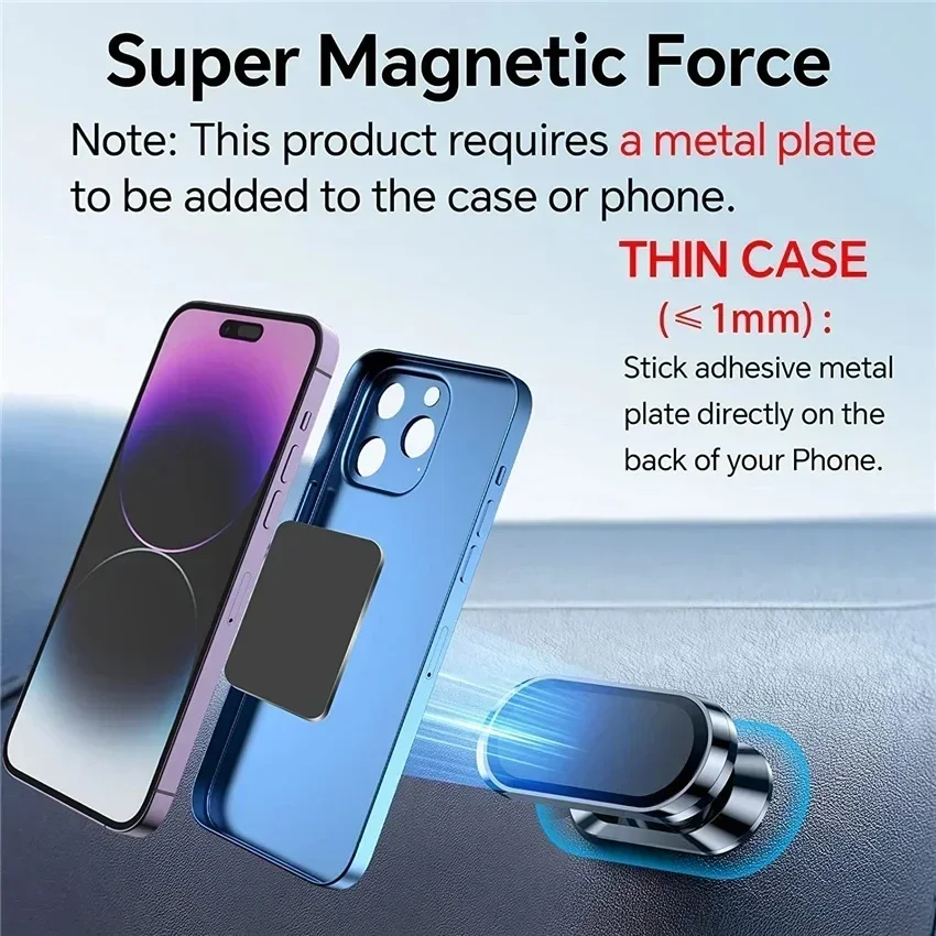 360 °   Magnetische autotelefo - Phone Accessories Holder Car recensie en prijs