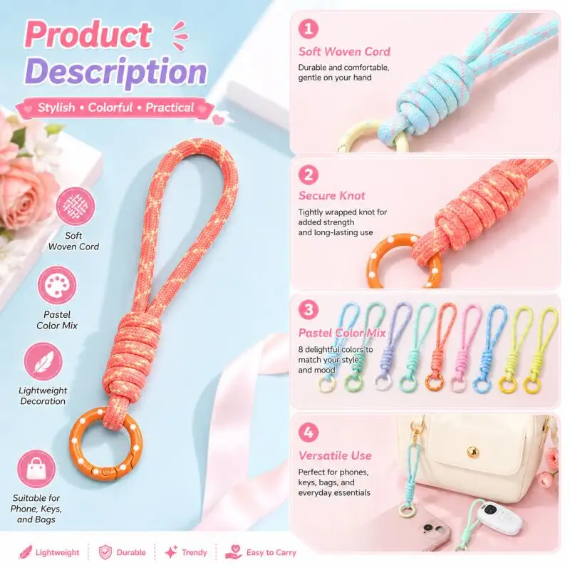 Handgeweven sleutelhanger voor - Phone Accessories Holder Car recensie en prijs