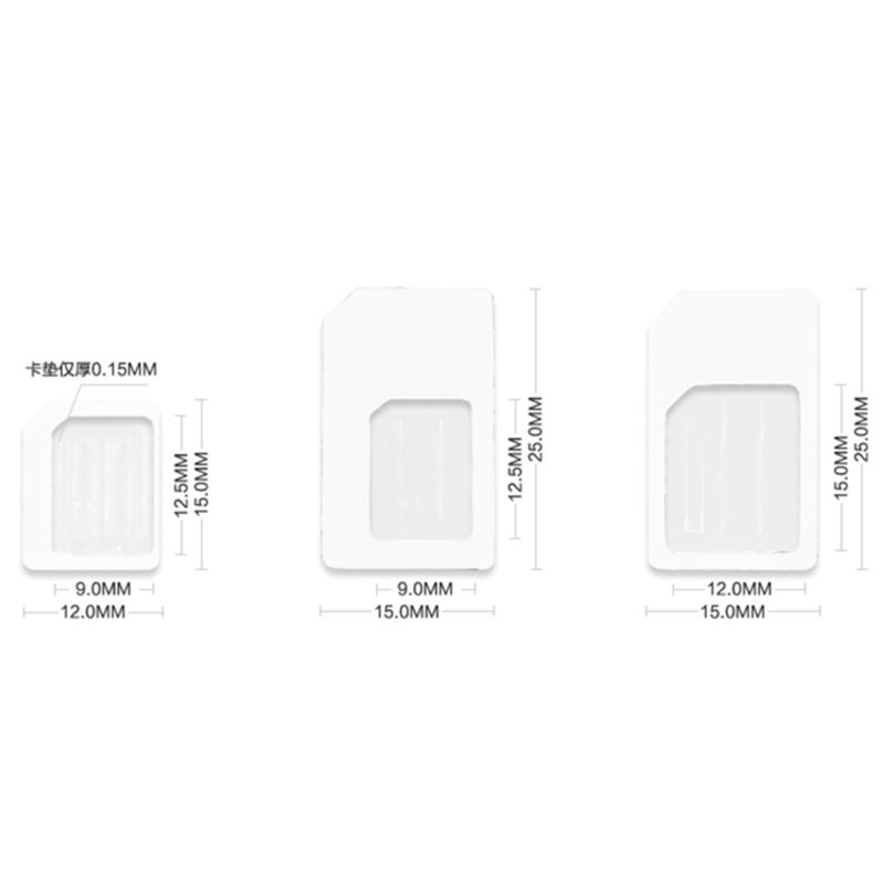 1 Set NanoSIM-kaart naar Micro - Sim Card Tool recensie en prijs