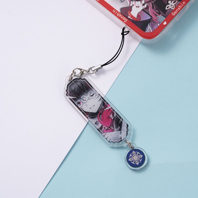 8pcs Anime Sleutelhanger Gensh - Phone Accessories Jewelry recensie en prijs
