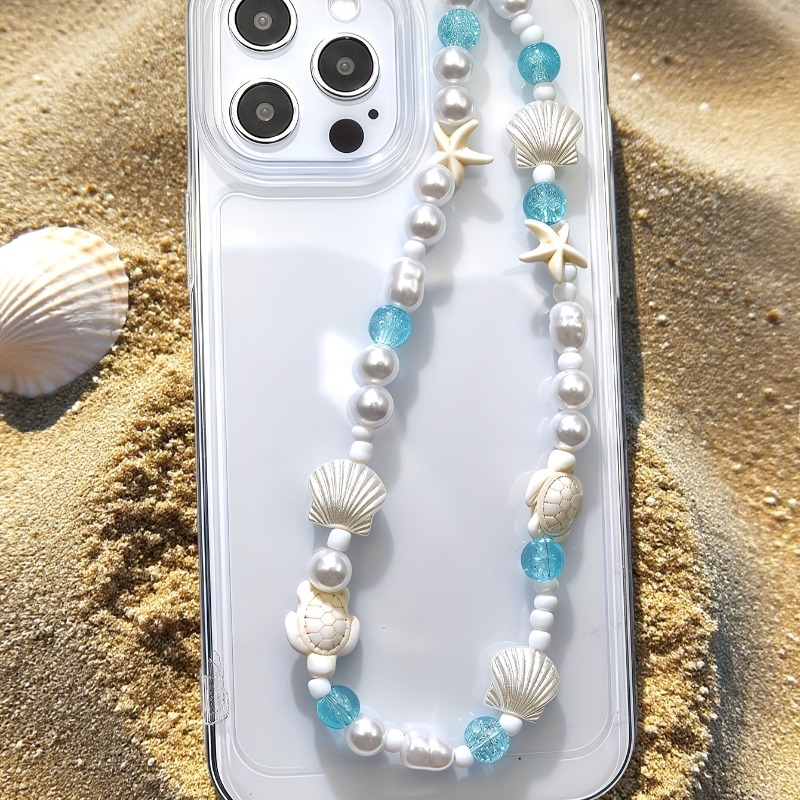 Blauwe Zee Ster Shell Kralen T - Phone Accessories Box Set recensie en prijs